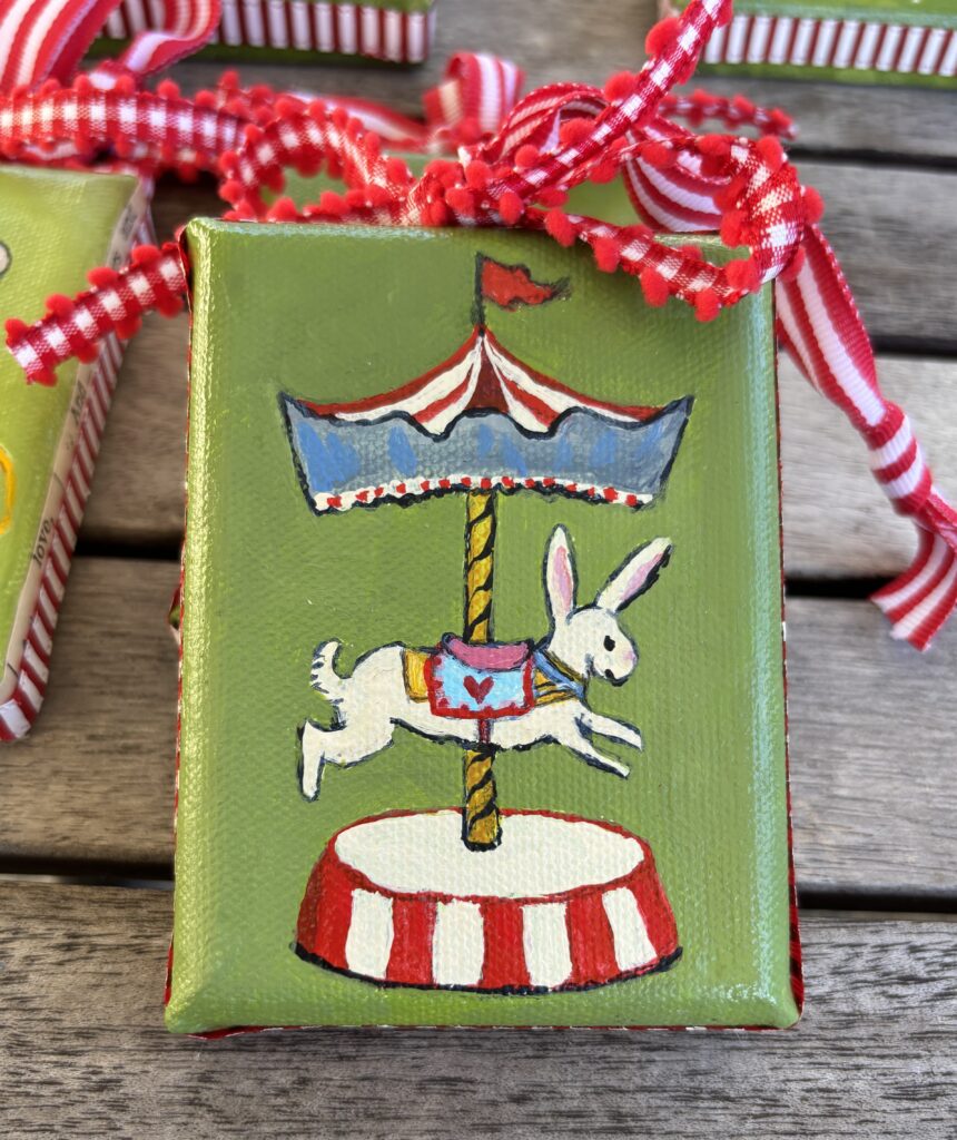 Circus Rabbit Carousel