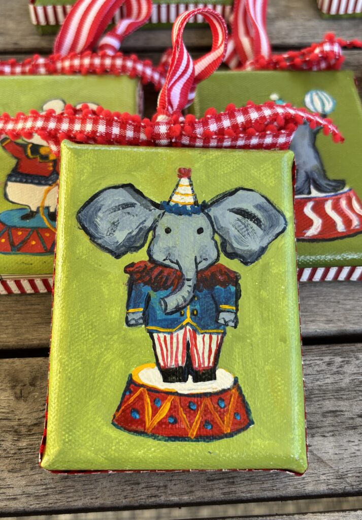 Circus Elephant #1 Ornament
