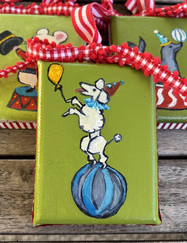 Circus Dog Ornament