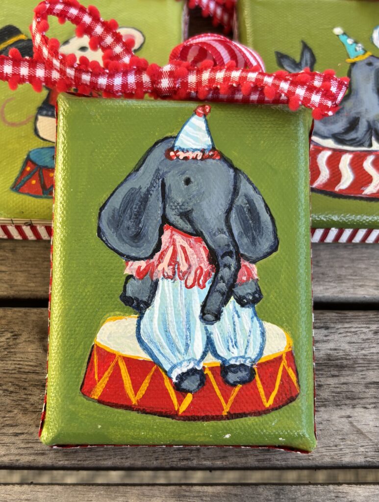 Circus Elephant #2 Ornament