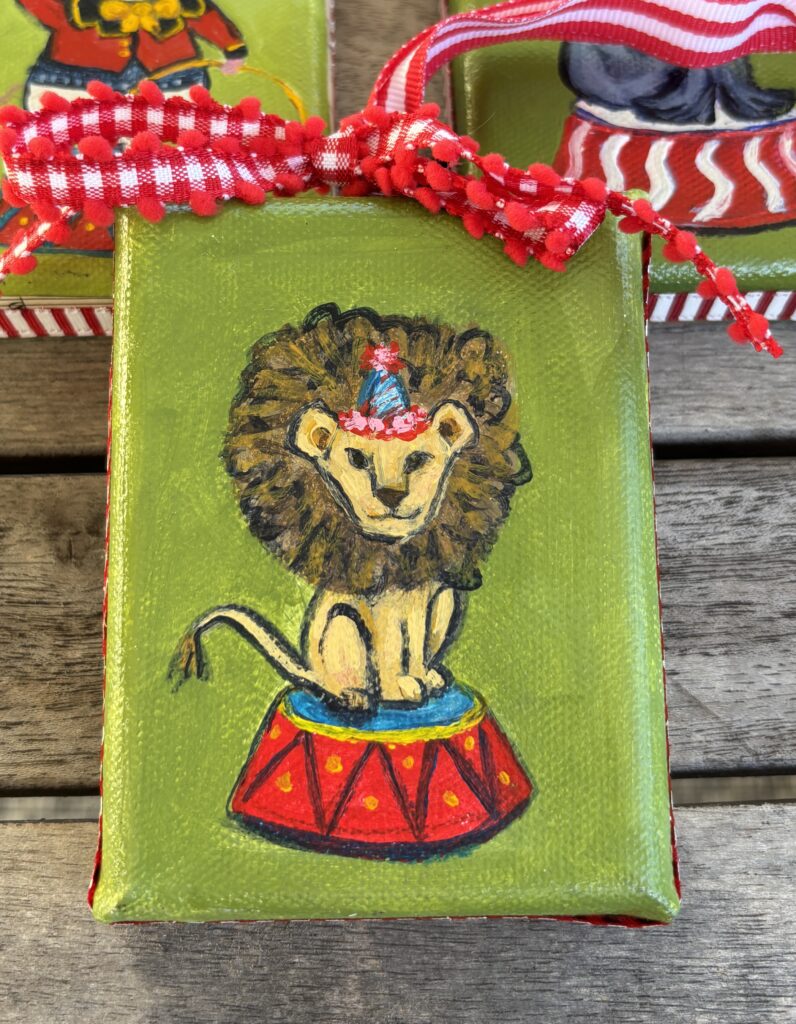 Circus Lion Ornament
