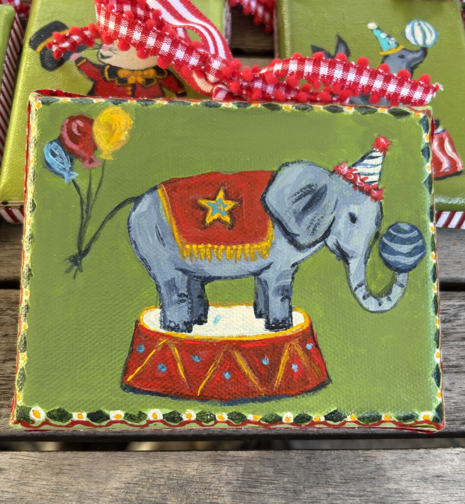 Circus Elephant #3 Ornament